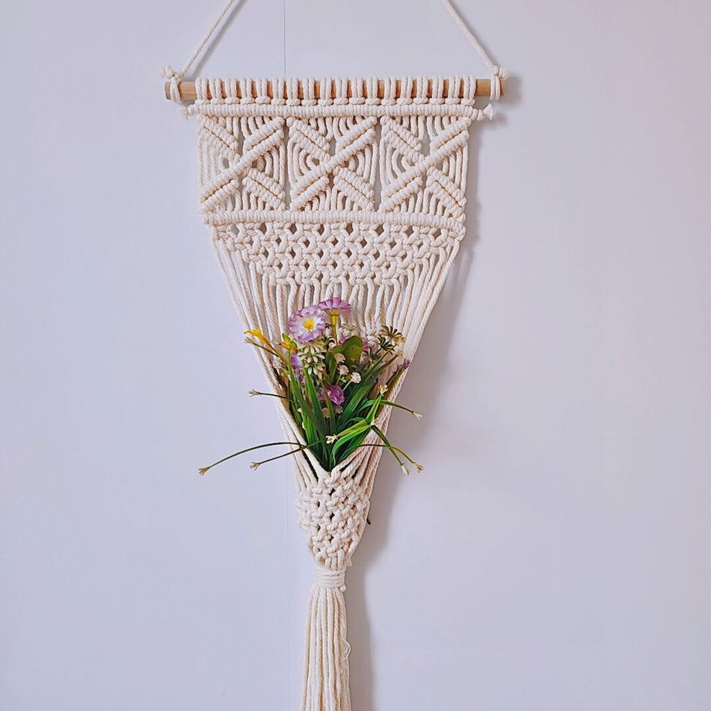Decorative Macrame Plant Holder | Kelmera