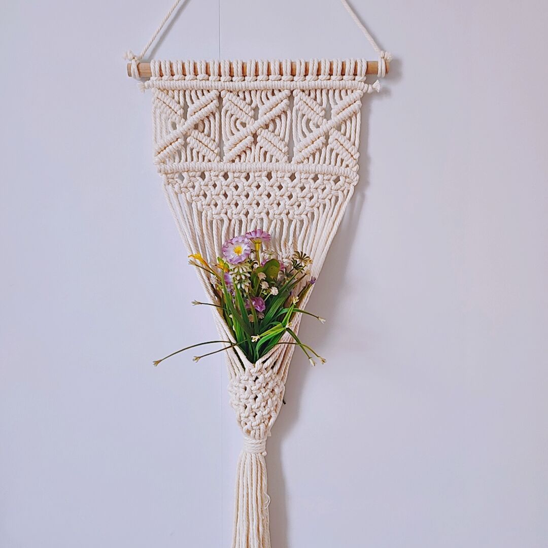 Decorative Macrame Plant Holder | Kelmera