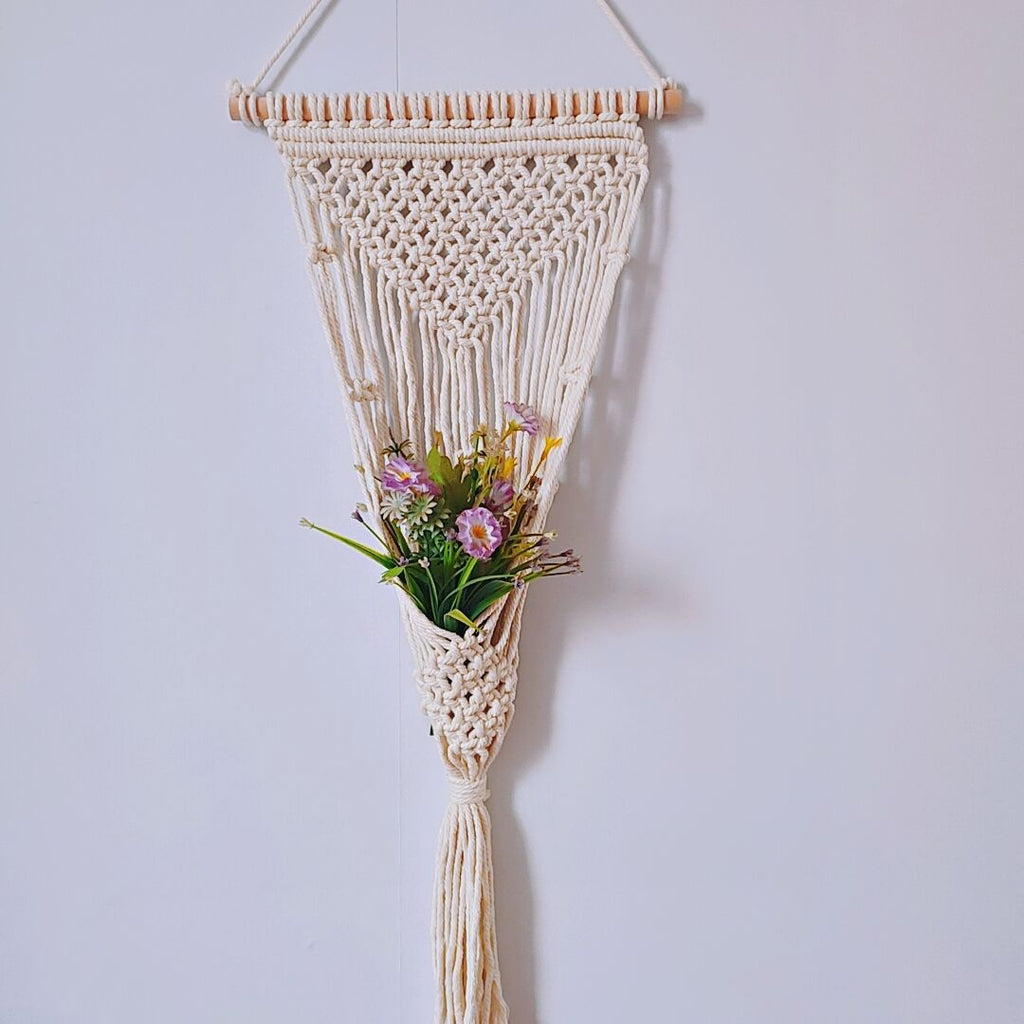 Decorative Macrame Plant Holder | Kelmera