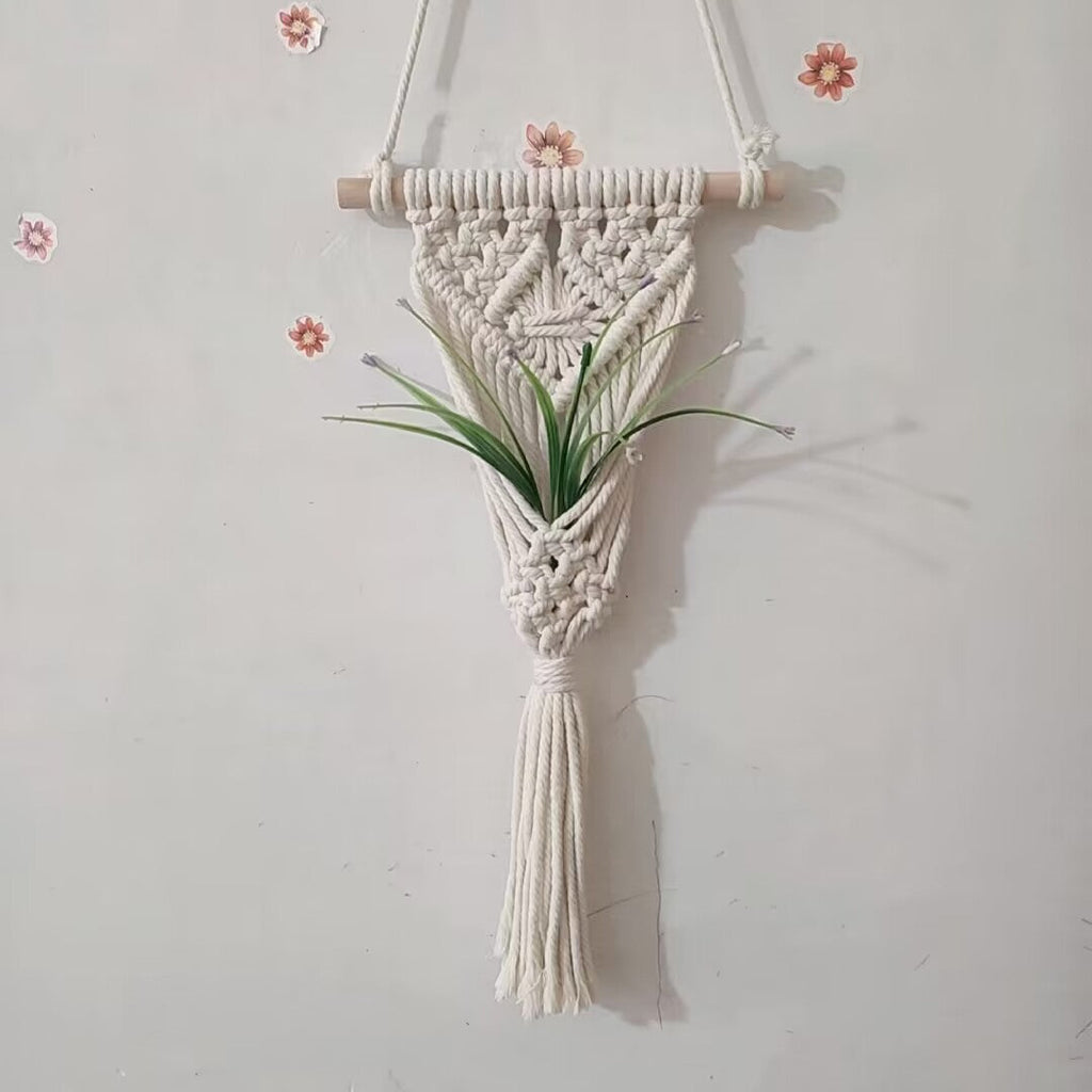 Decorative Macrame Plant Holder | Kelmera