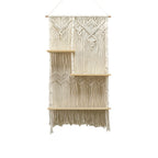 Decorative Macrame Plant Holder with Shelves | Kelmera