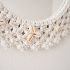 Decorative Macrame Star-Shaped Wall Mirror | Kelmera
