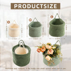 Decorative Macrame Storage Basket Brown | Kelmera
