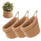Decorative Macrame Storage Basket Brown | Kelmera