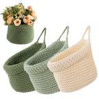 Decorative Macrame Storage Basket Brown | Kelmera