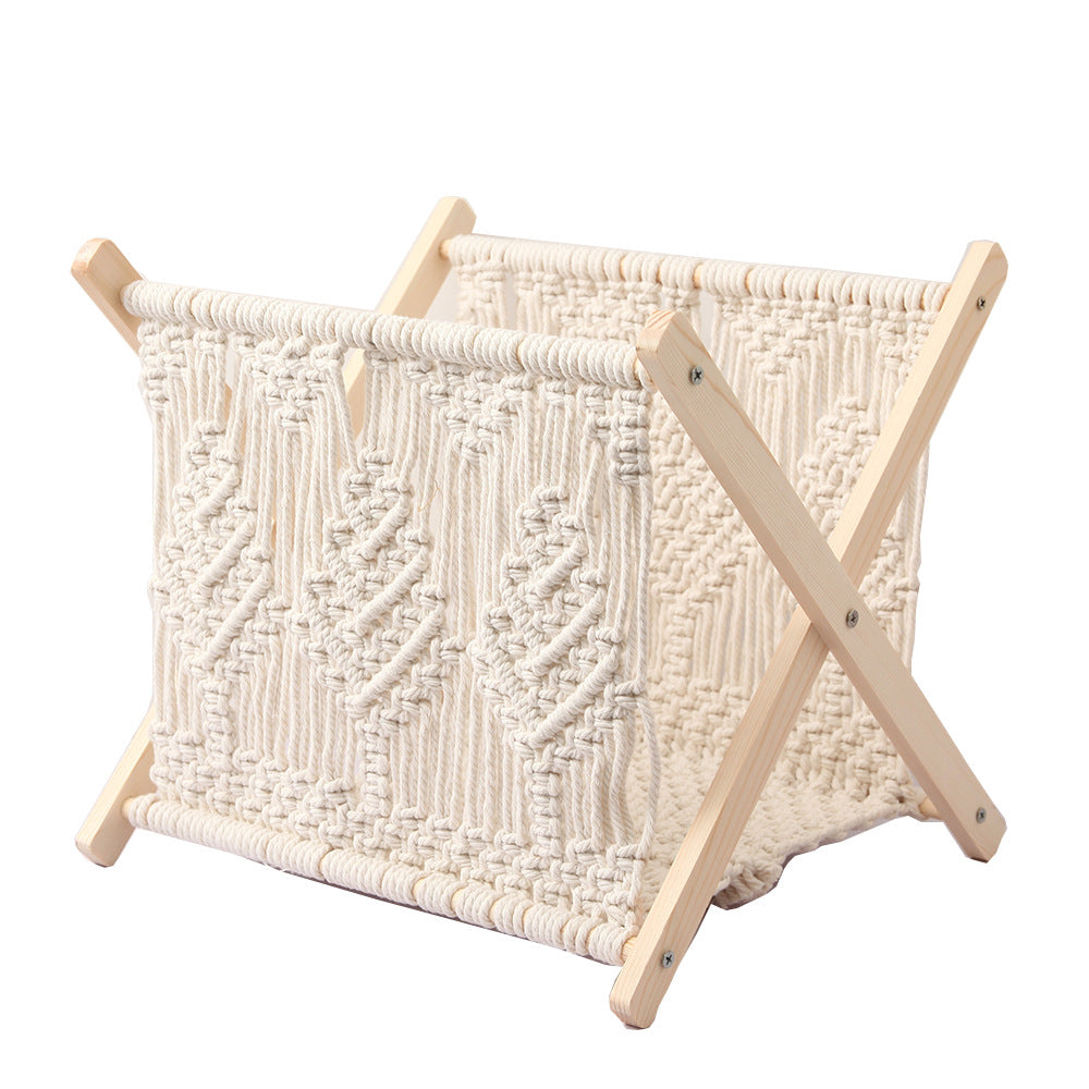 Decorative Macrame Storage Basket Model Glzf | Kelmera