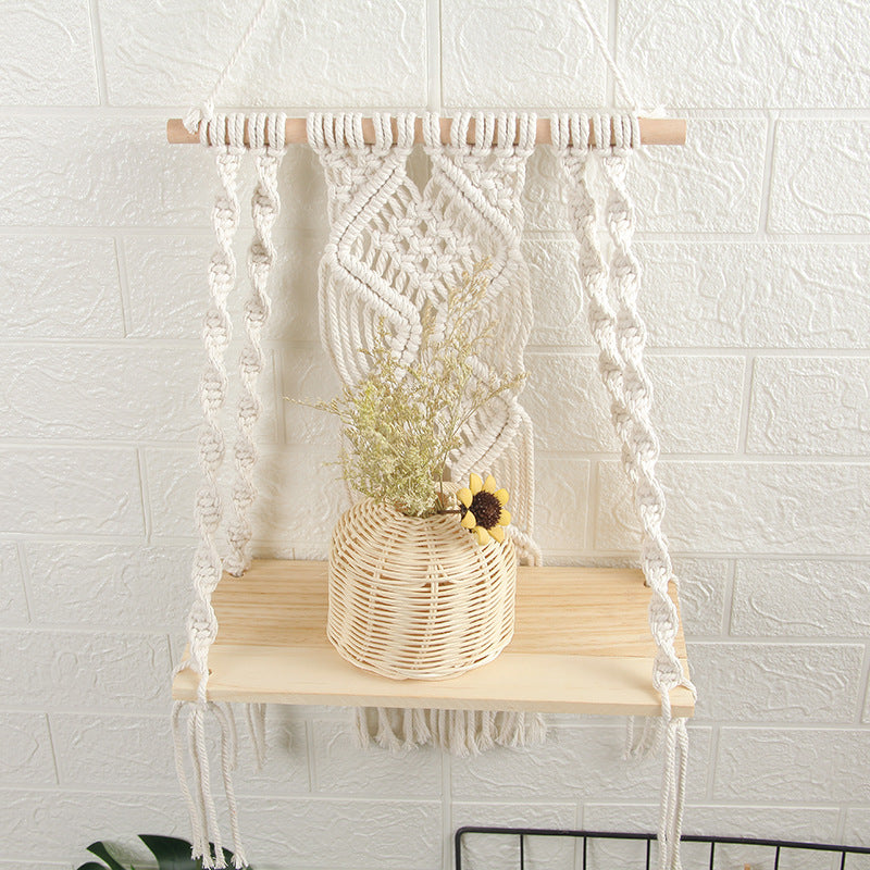Decorative Macrame Swing Shelf | Kelmera