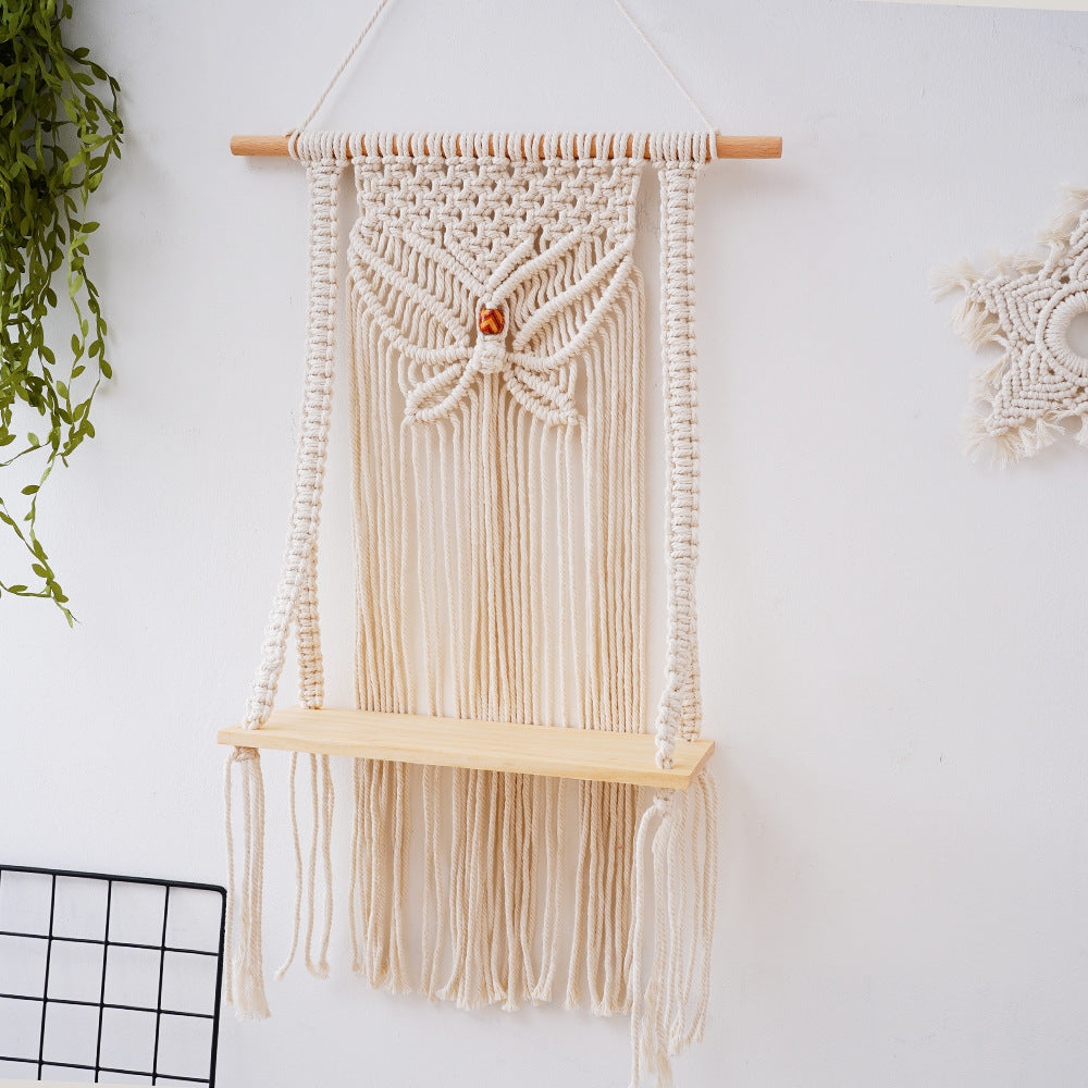 Decorative Macrame Swing Shelf | Kelmera