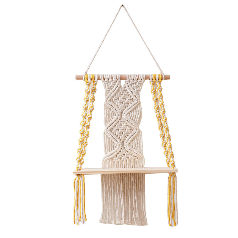 Decorative Macrame Swing Shelf | Kelmera