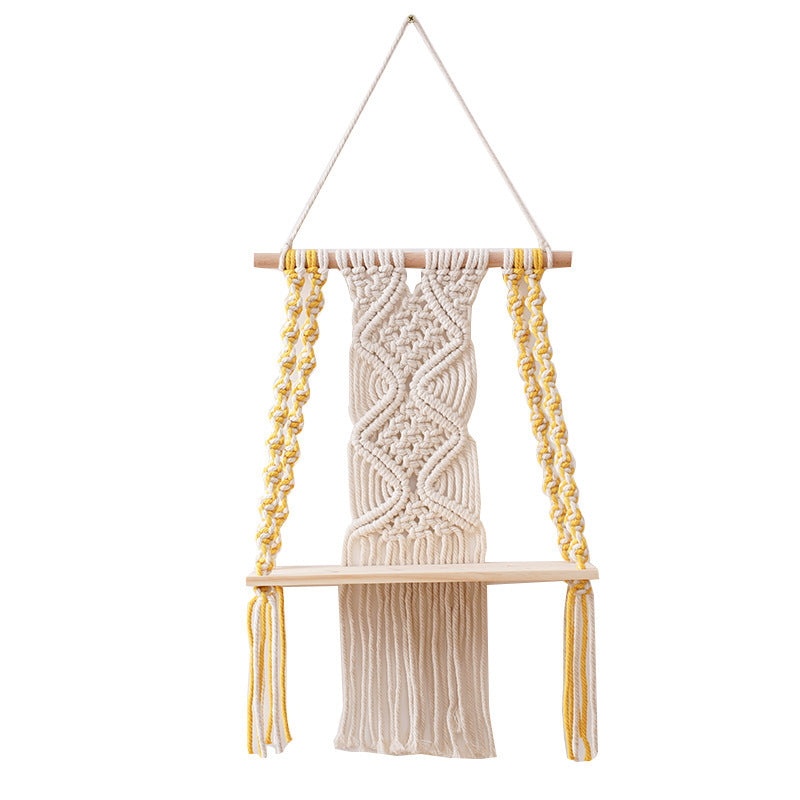 Decorative Macrame Swing Shelf | Kelmera