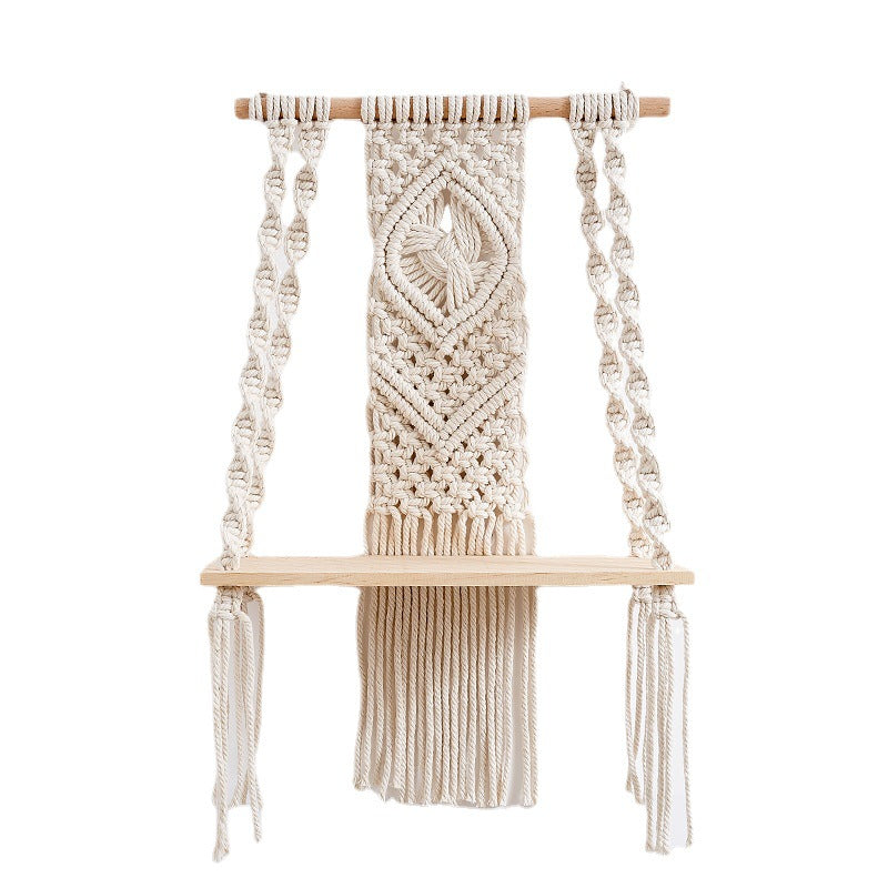 Decorative Macrame Swing Shelf | Kelmera