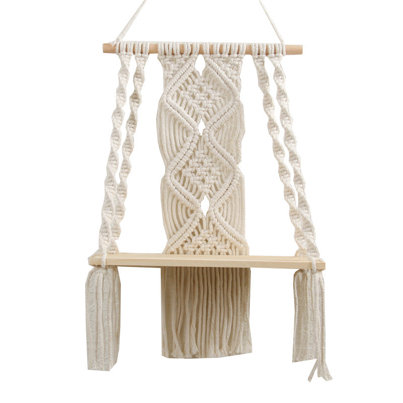 Decorative Macrame Swing Shelf | Kelmera