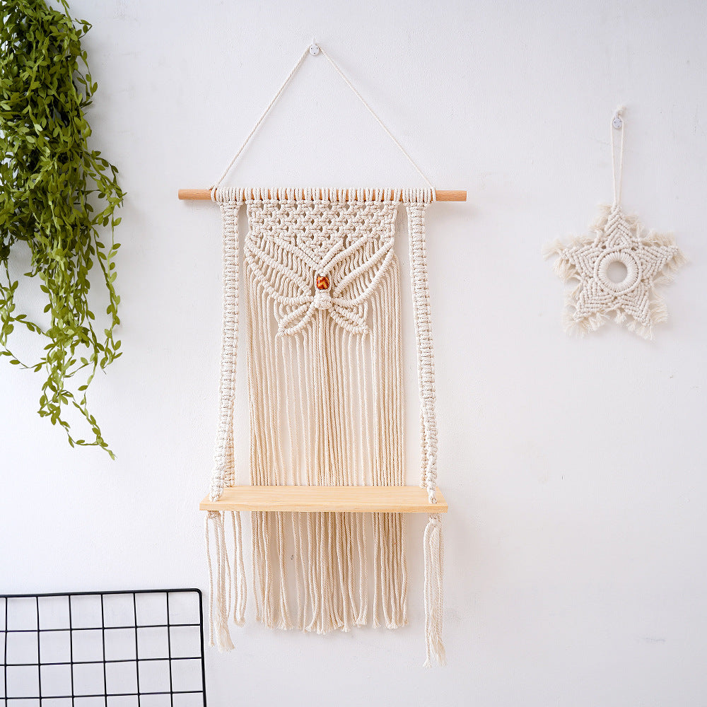 Decorative Macrame Swing Shelf | Kelmera