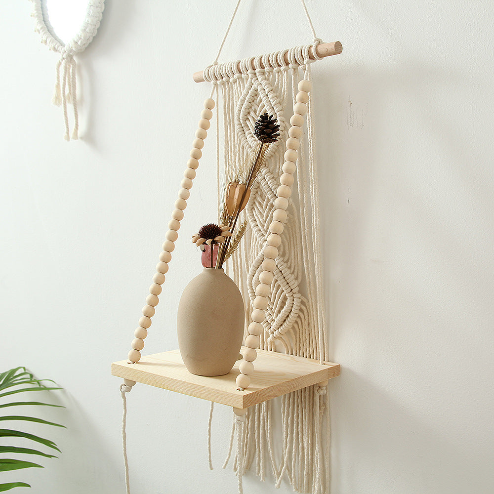 Decorative Macrame Swing Shelf | Kelmera