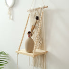 Decorative Macrame Swing Shelf | Kelmera