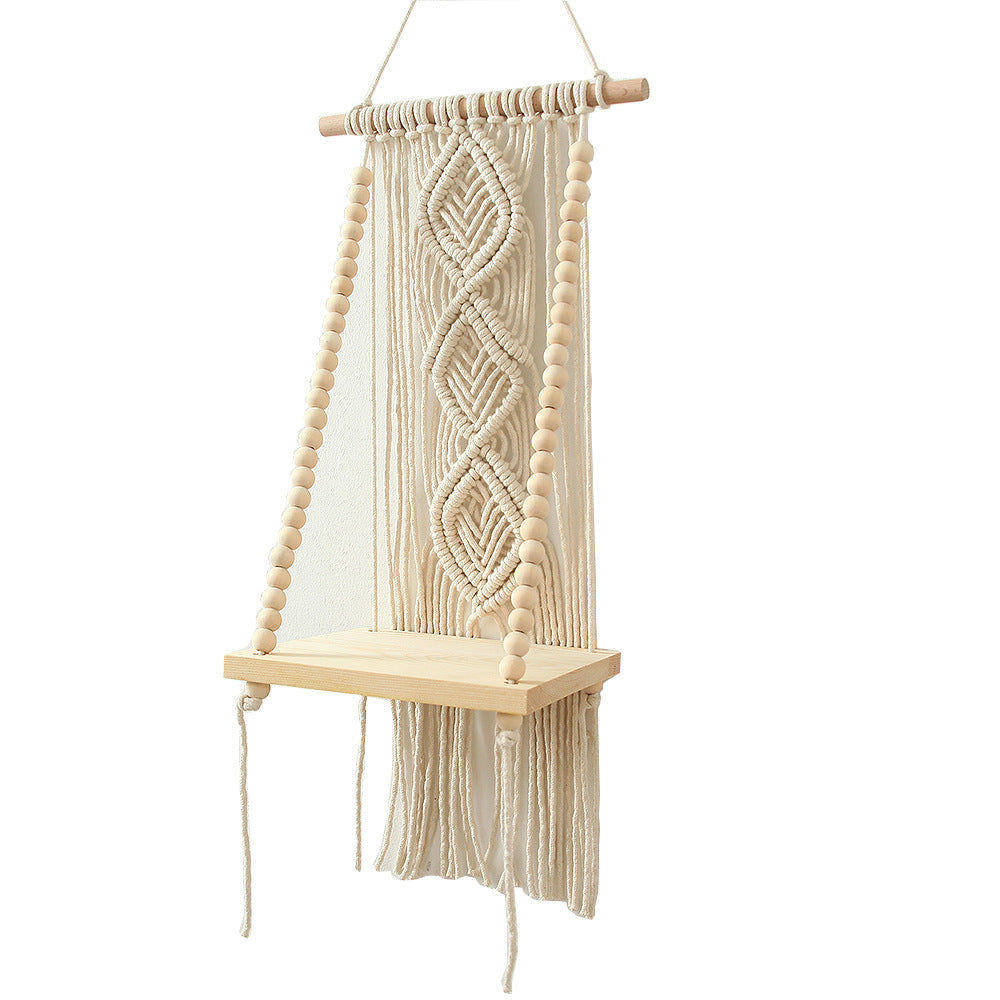 Decorative Macrame Swing Shelf | Kelmera