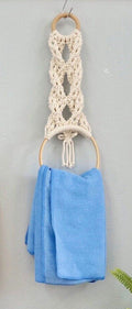 Decorative Macrame Towel Holder | Kelmera