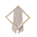 Decorative Macrame Wall Art 12 × 12 Inch | Kelmera