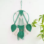 Decorative Macrame Wall Art Green | Kelmera