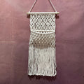 Decorative Macrame Wall Art Off White | Kelmera