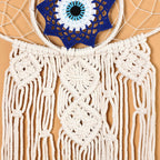 Decorative Macrame Wall Art White Black | Kelmera
