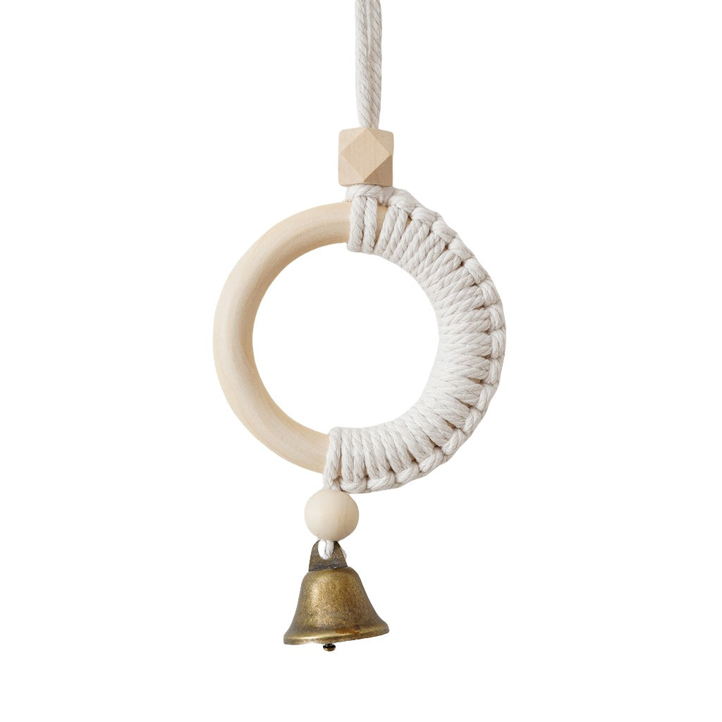 Decorative Macrame Wall Art with Bell | Kelmera