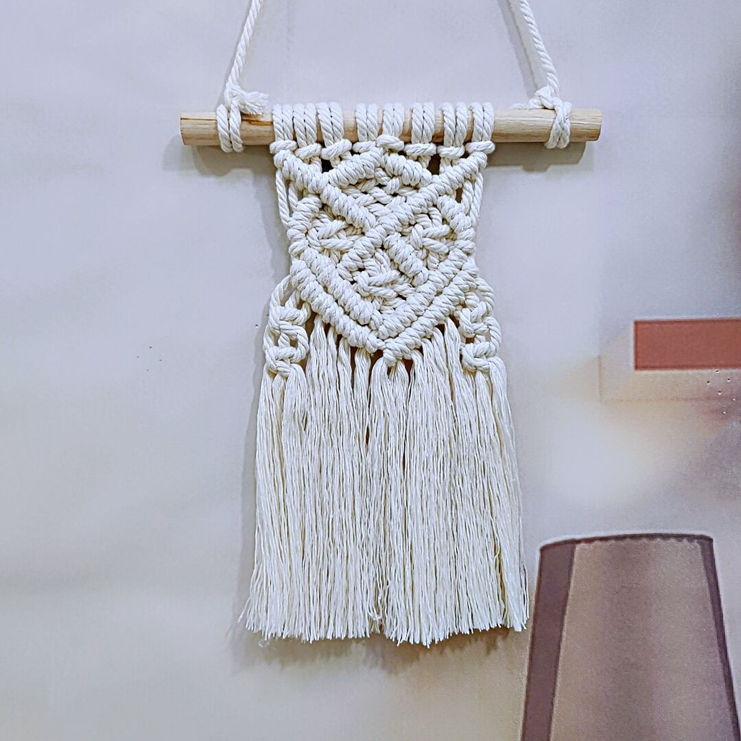 Decorative Macrame Wall Hanging 20 23Cm | Kelmera