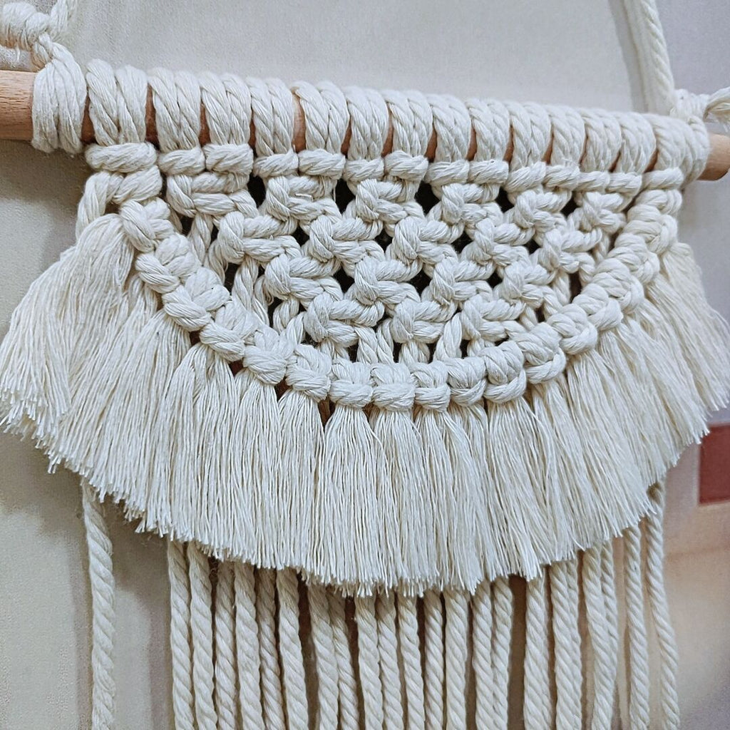 Decorative Macrame Wall Hanging 20 35Cm | Kelmera
