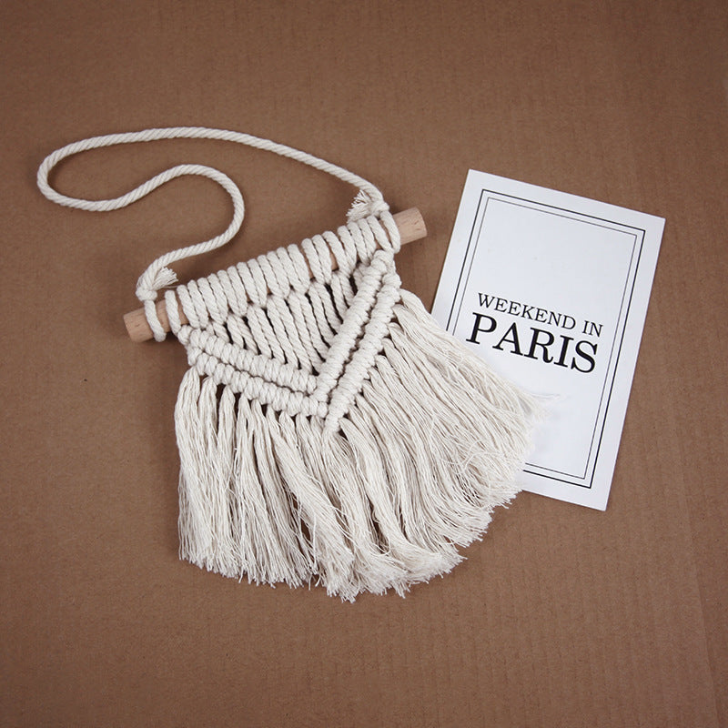 Decorative Macrame Wall Hanging Art 6 × 7 Inch | Kelmera