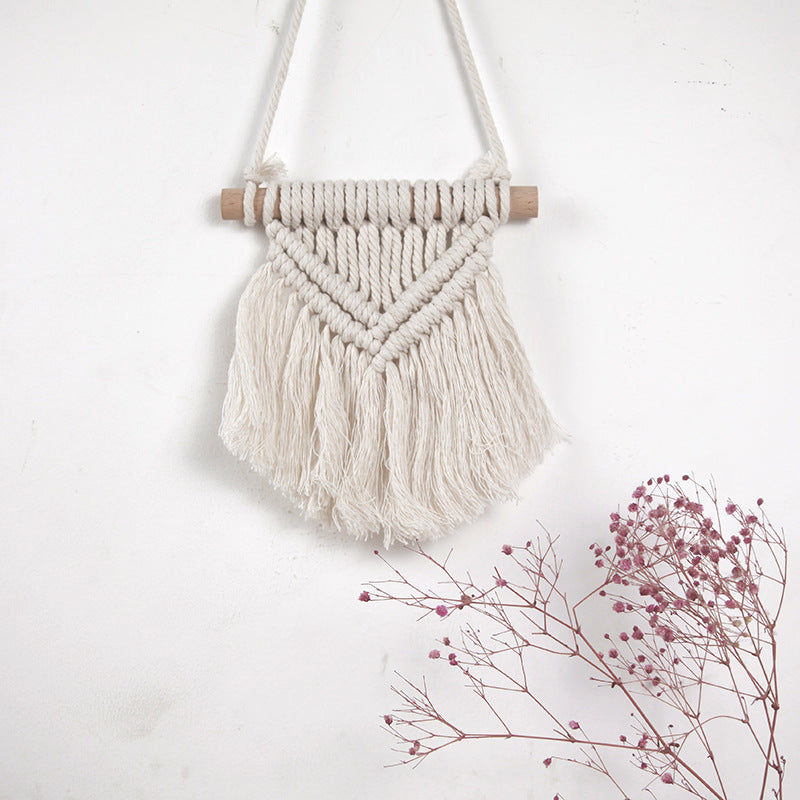 Decorative Macrame Wall Hanging Art 6 × 7 Inch | Kelmera