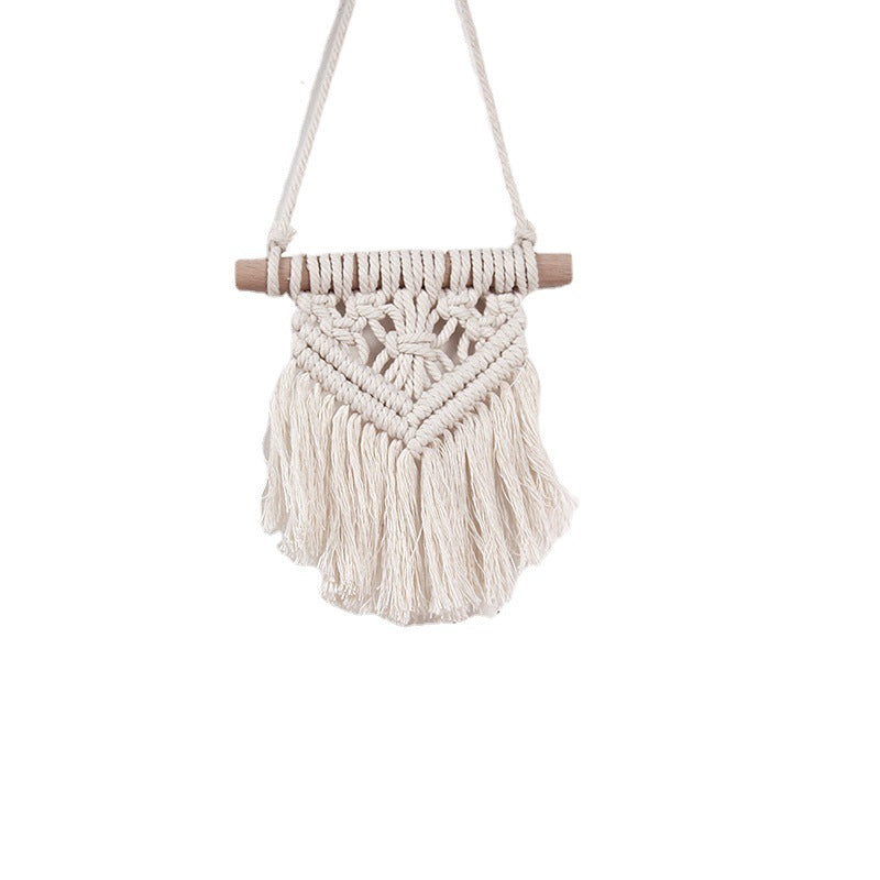 Decorative Macrame Wall Hanging Art 6 × 7 Inch | Kelmera
