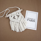 Decorative Macrame Wall Hanging Art 6 × 7 Inch | Kelmera