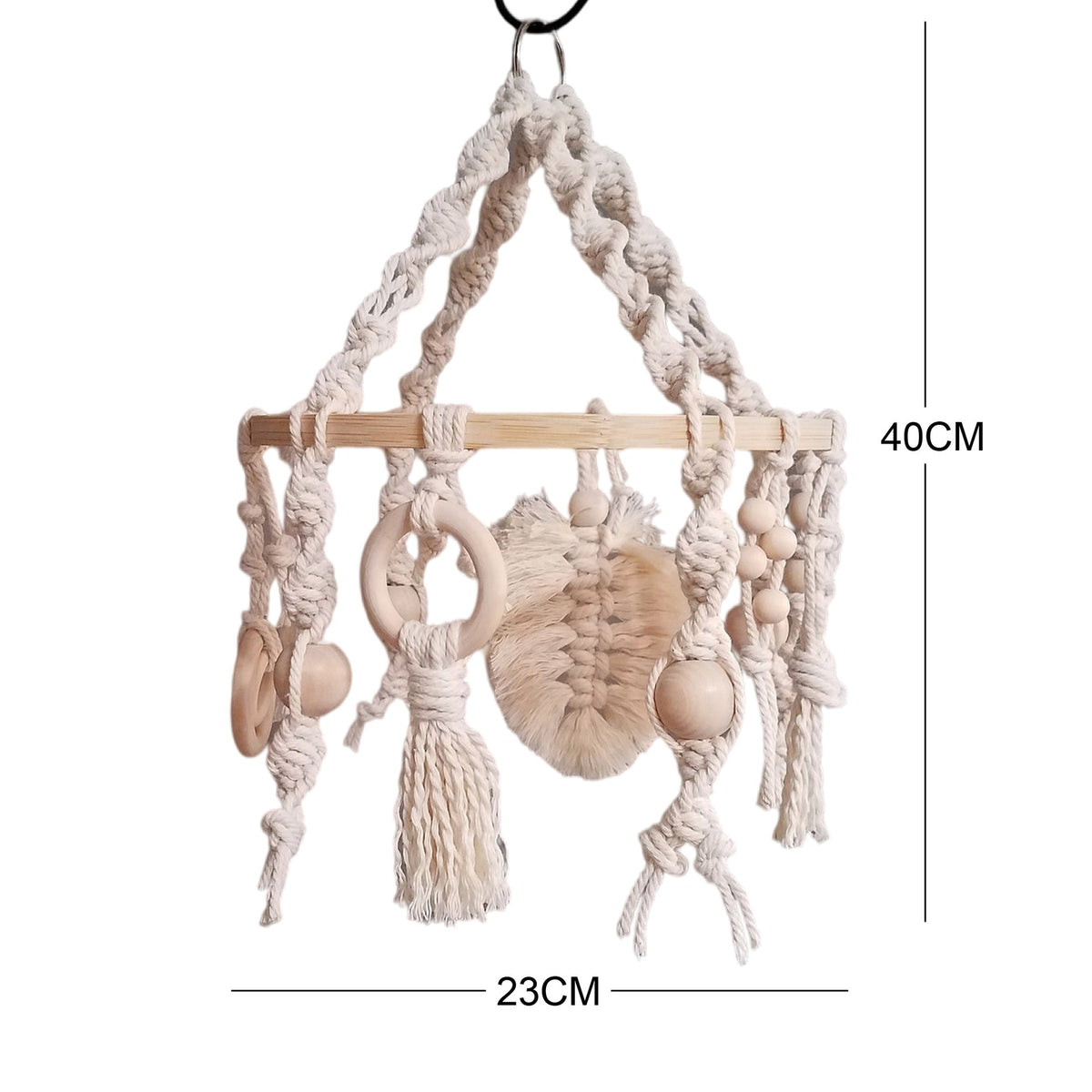Decorative Macrame Wall Hanging Natural | Kelmera