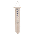 Decorative Macrame Wall Hanging Off White | Kelmera