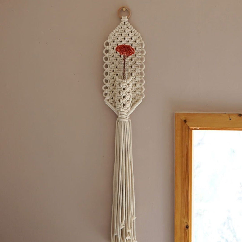 Decorative Macrame Wall Hanging Organizer | Kelmera