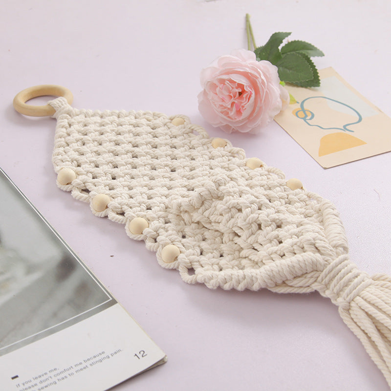 Decorative Macrame Wall Hanging Organizer | Kelmera