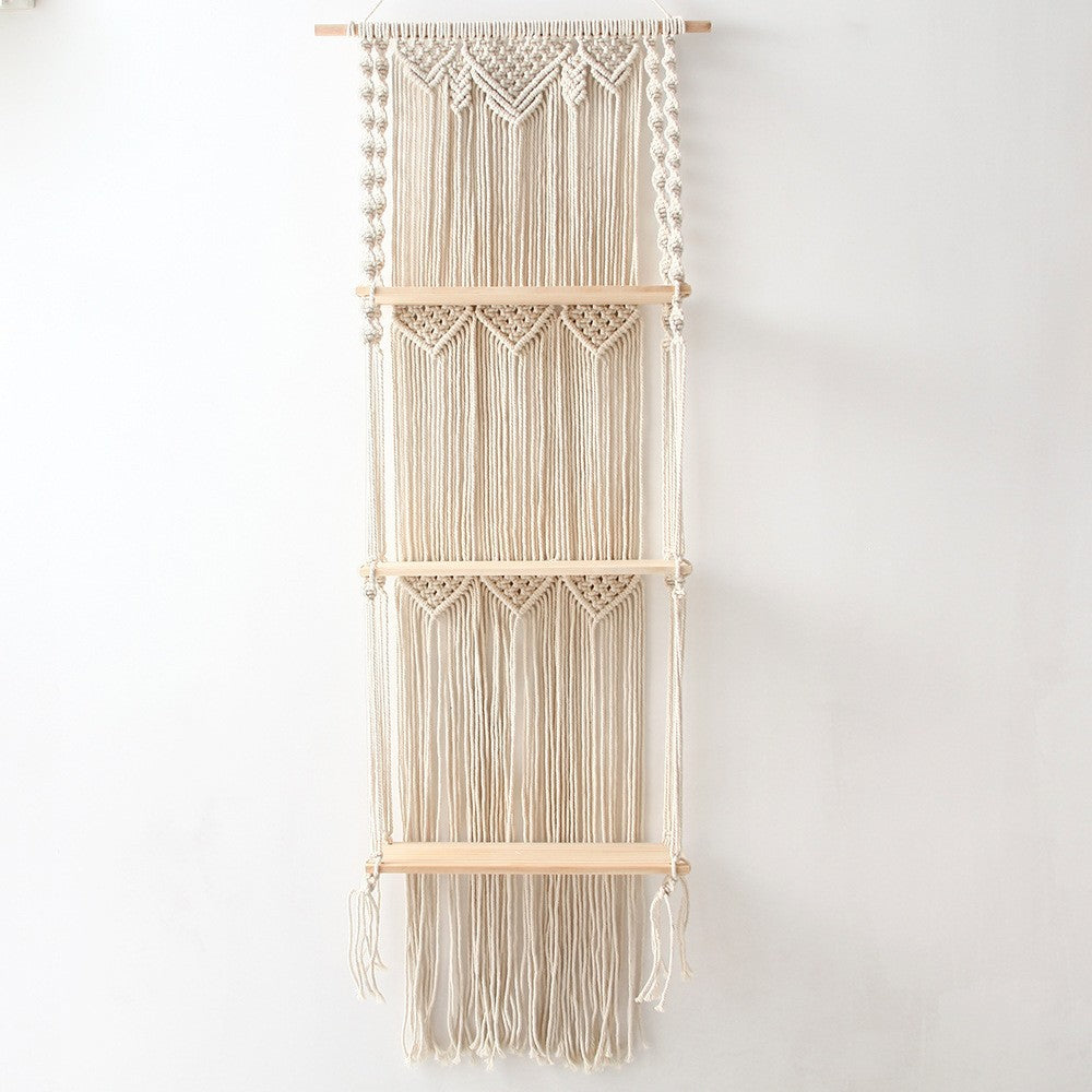 Decorative Macrame Wall Hanging Shelf | Kelmera