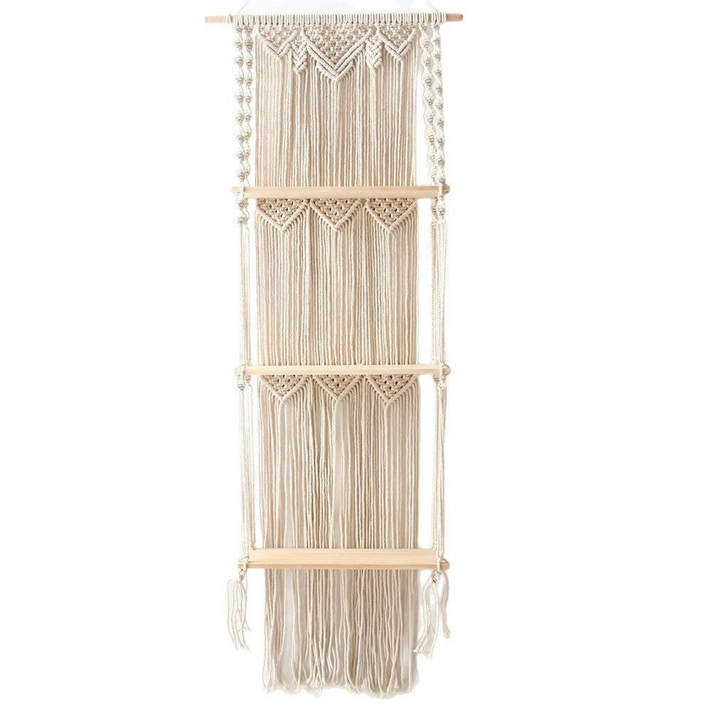 Decorative Macrame Wall Hanging Shelf | Kelmera