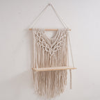 Decorative Macrame Wall Hanging Shelf Shelving | Kelmera