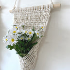 Decorative Macrame Wall Hanging with Elegant Fringed Tassels | Kelmera