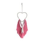 Decorative Macrame Wall Hanging with Heart Design | Kelmera