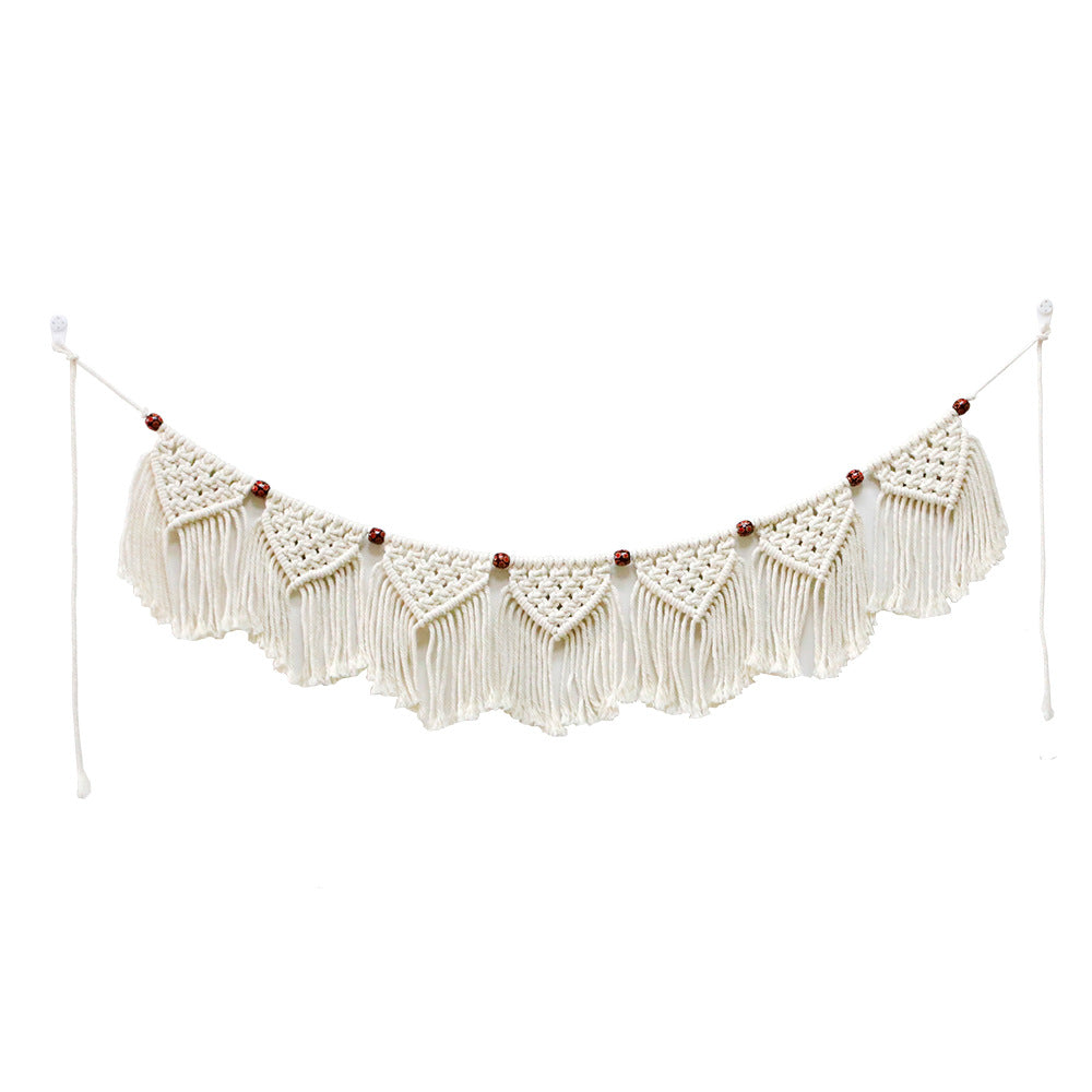 Decorative Macrame Wall Hanging with Ornate Fringes | Kelmera