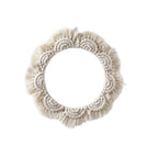 Decorative Macrame Wall Mirror Model Mehh | Kelmera