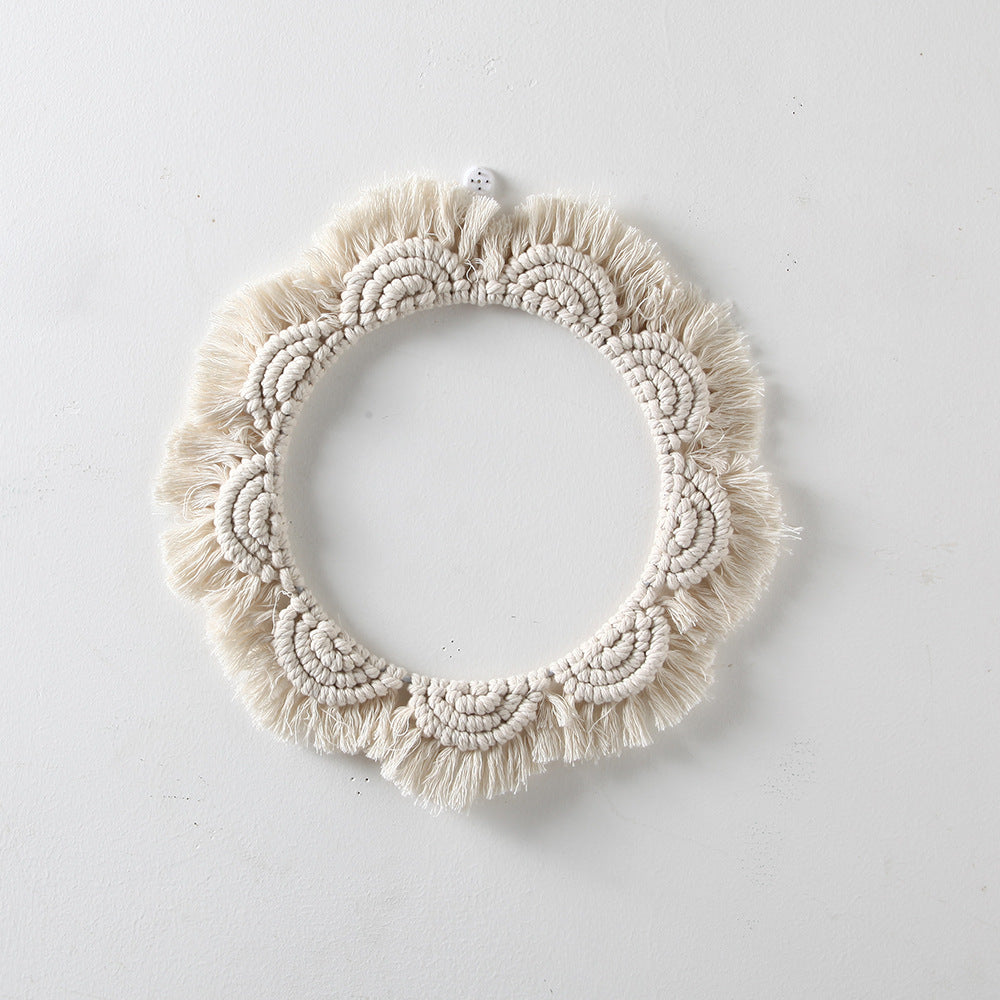 Decorative Macrame Wall Mirror Model Mehh | Kelmera