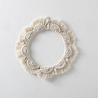 Decorative Macrame Wall Mirror Model Mehh | Kelmera