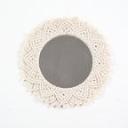 Decorative Macrame Wall Mirror Model Vrwc | Kelmera