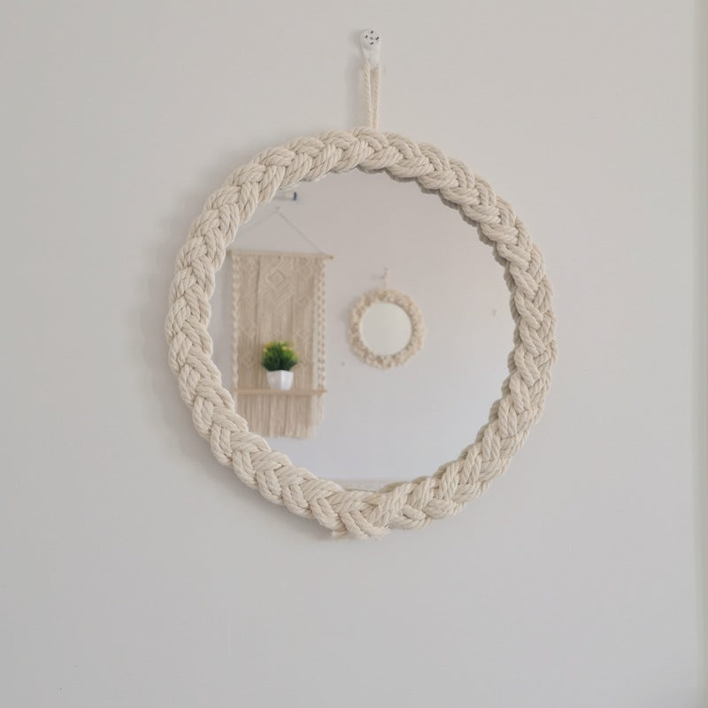 Decorative Macrame Wall Mirror Model Vrwc | Kelmera
