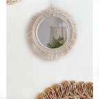 Decorative Macrame Wall Mirror Model Vrwc | Kelmera