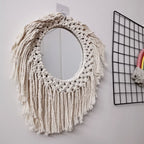 Decorative Macrame Wall Mirror Model Vrwc | Kelmera