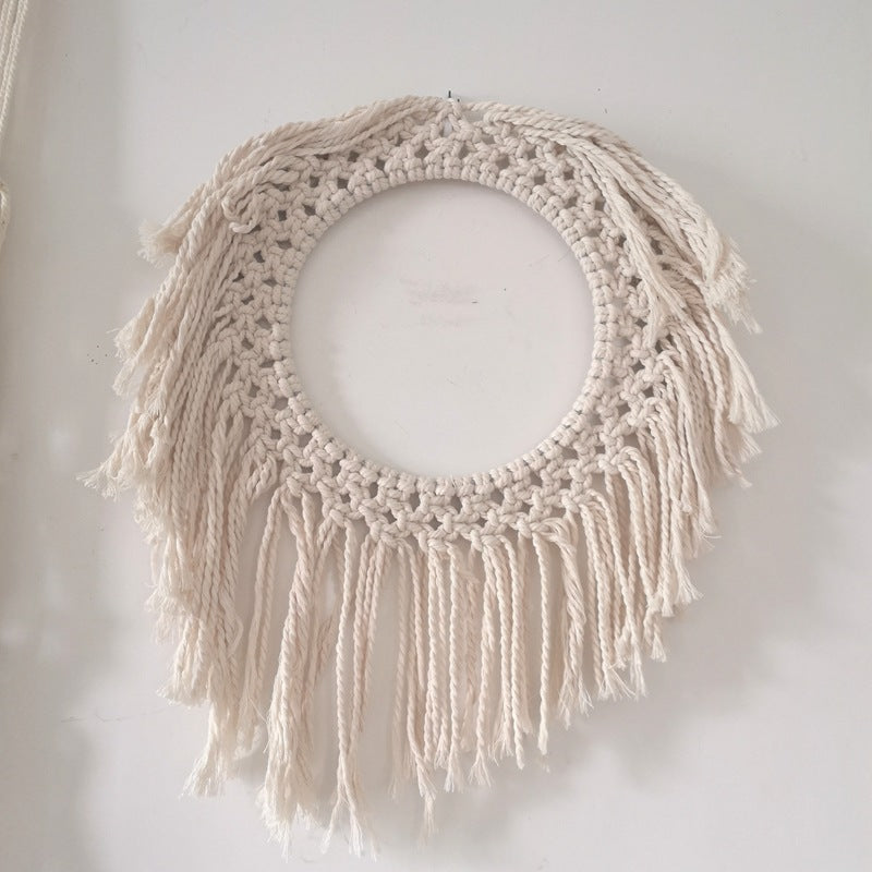 Decorative Macrame Wall Mirror Model Vrwc | Kelmera